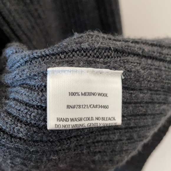 Eileen Fisher Open Front Wool Cardigan - Size M - Picture 7 of 8